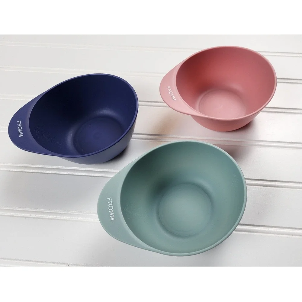 FROMM Color Bowls Set of‎ 3 for Hair Coloring 10oz mixing bowls - NEW